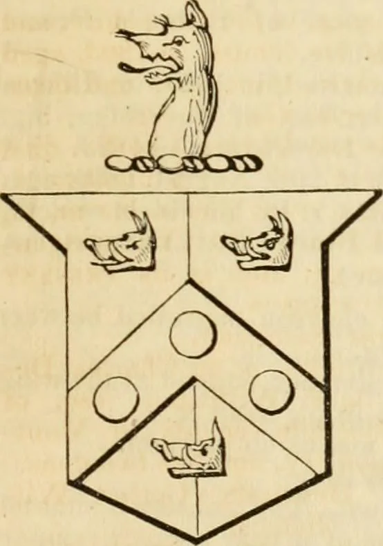 An illustration from A genealogical and heraldic history of the commoners of Great Britain and Ireland, enjoying territorial possessions or high official rank; but univested with heritable honours, 1838, leaf 130