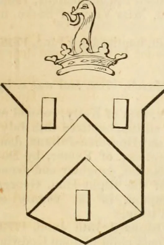 An illustration from A genealogical and heraldic history of the commoners of Great Britain and Ireland, enjoying territorial possessions or high official rank; but univested with heritable honours, 1838, leaf 132