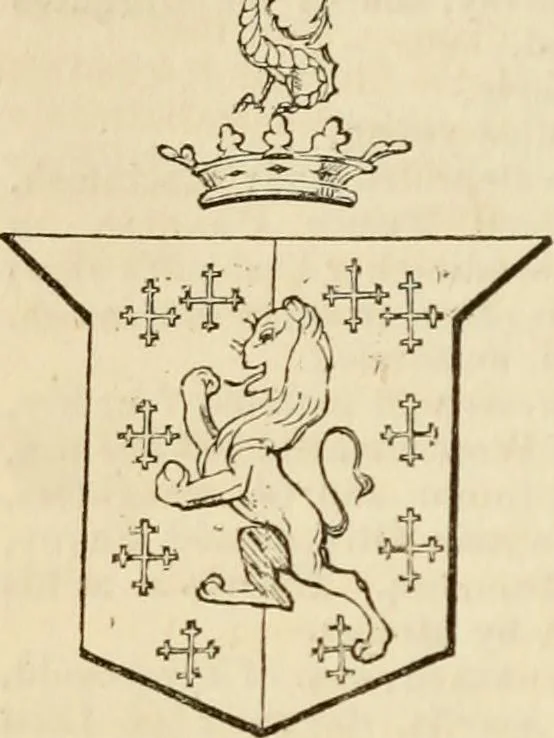 An illustration from A genealogical and heraldic history of the commoners of Great Britain and Ireland, enjoying territorial possessions or high official rank; but univested with heritable honours, 1838, leaf 137