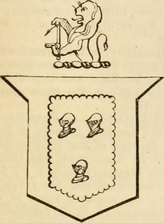 An illustration from A genealogical and heraldic history of the commoners of Great Britain and Ireland, enjoying territorial possessions or high official rank; but univested with heritable honours, 1838, leaf 164