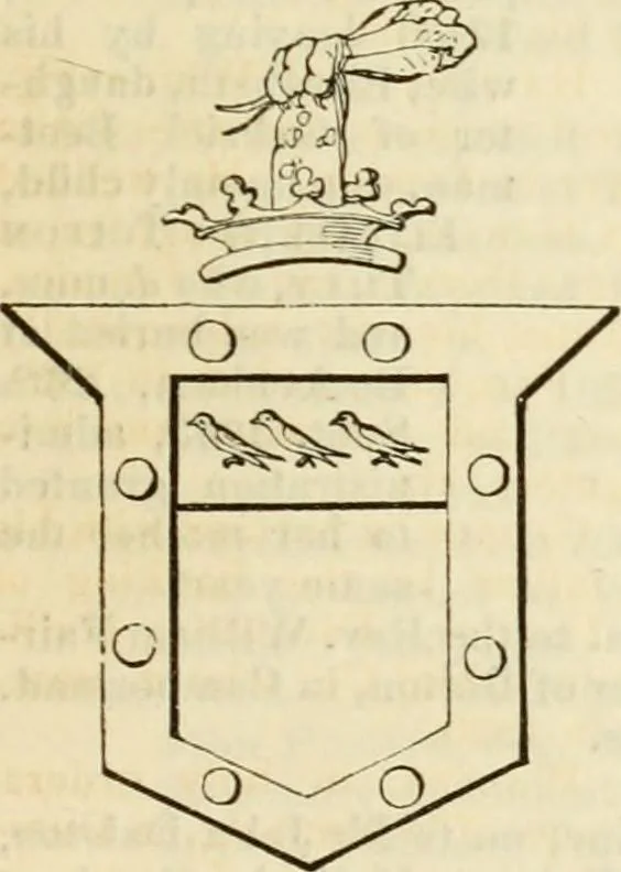 An illustration from A genealogical and heraldic history of the commoners of Great Britain and Ireland, enjoying territorial possessions or high official rank; but univested with heritable honours, 1838, leaf 170