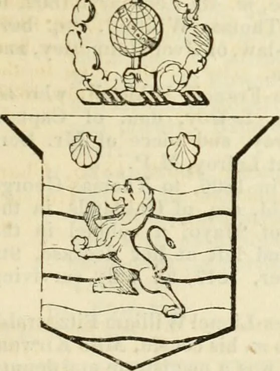 An illustration from A genealogical and heraldic history of the commoners of Great Britain and Ireland, enjoying territorial possessions or high official rank; but univested with heritable honours, 1838, leaf 182