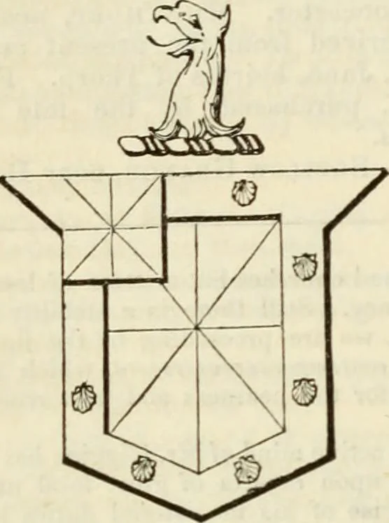 An illustration from A genealogical and heraldic history of the commoners of Great Britain and Ireland, enjoying territorial possessions or high official rank; but univested with heritable honours, 1838, leaf 195