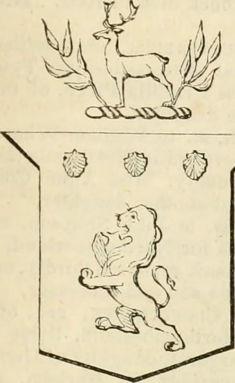 An illustration from A genealogical and heraldic history of the commoners of Great Britain and Ireland, enjoying territorial possessions or high official rank; but univested with heritable honours, 1838, leaf 262