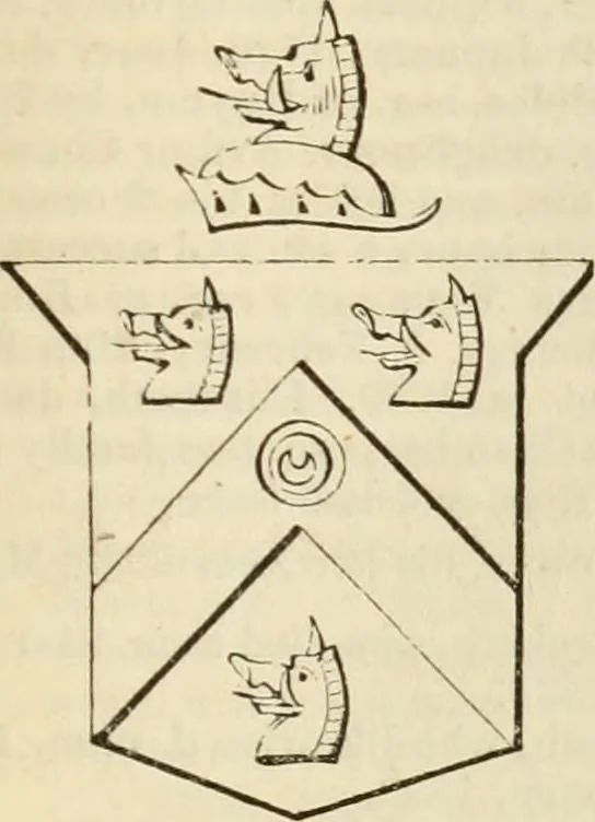 An illustration from A genealogical and heraldic history of the commoners of Great Britain and Ireland, enjoying territorial possessions or high official rank; but univested with heritable honours, 1838, leaf 276