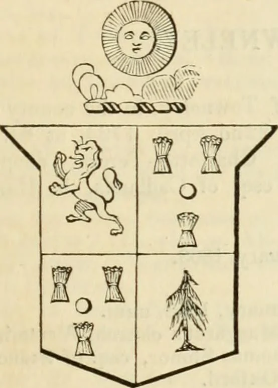 An illustration from A genealogical and heraldic history of the commoners of Great Britain and Ireland, enjoying territorial possessions or high official rank; but univested with heritable honours, 1838, leaf 298