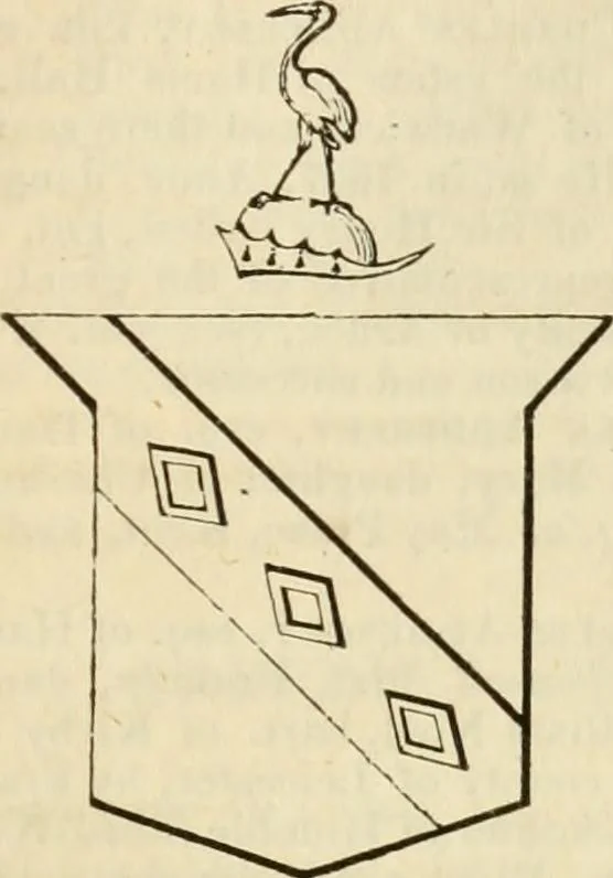 An illustration from A genealogical and heraldic history of the commoners of Great Britain and Ireland, enjoying territorial possessions or high official rank; but univested with heritable honours, 1838, leaf 316