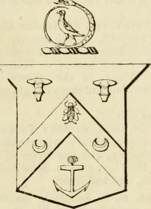 An illustration from A genealogical and heraldic history of the commoners of Great Britain and Ireland, enjoying territorial possessions or high official rank; but univested with heritable honours, 1838, leaf 325
