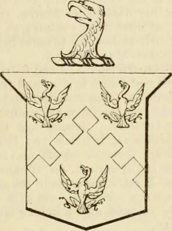 An illustration from A genealogical and heraldic history of the commoners of Great Britain and Ireland, enjoying territorial possessions or high official rank; but univested with heritable honours, 1838, leaf 347