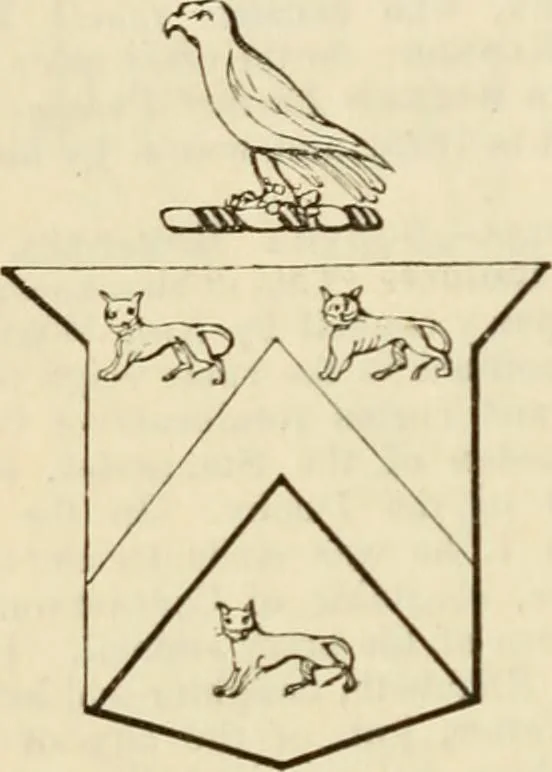 An illustration from A genealogical and heraldic history of the commoners of Great Britain and Ireland, enjoying territorial possessions or high official rank; but univested with heritable honours, 1838, leaf 355
