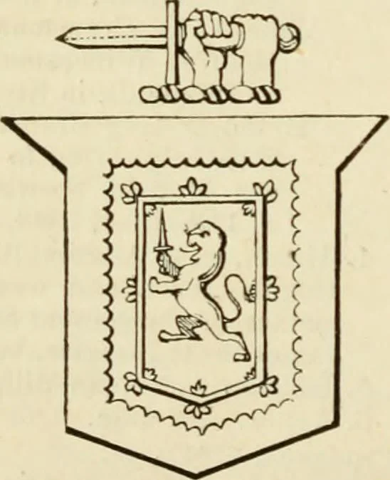 An illustration from A genealogical and heraldic history of the commoners of Great Britain and Ireland, enjoying territorial possessions or high official rank; but univested with heritable honours, 1838, leaf 373