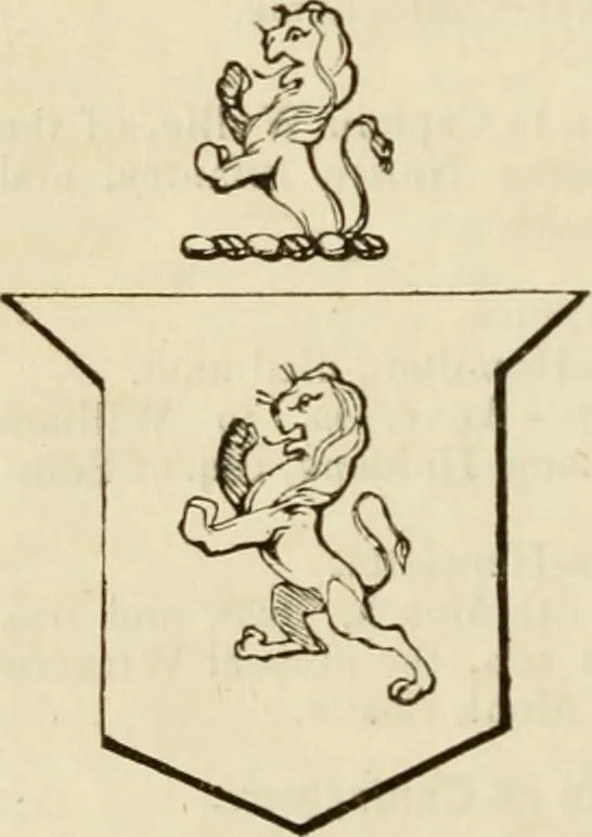 An illustration from A genealogical and heraldic history of the commoners of Great Britain and Ireland, enjoying territorial possessions or high official rank; but univested with heritable honours, 1838, leaf 387
