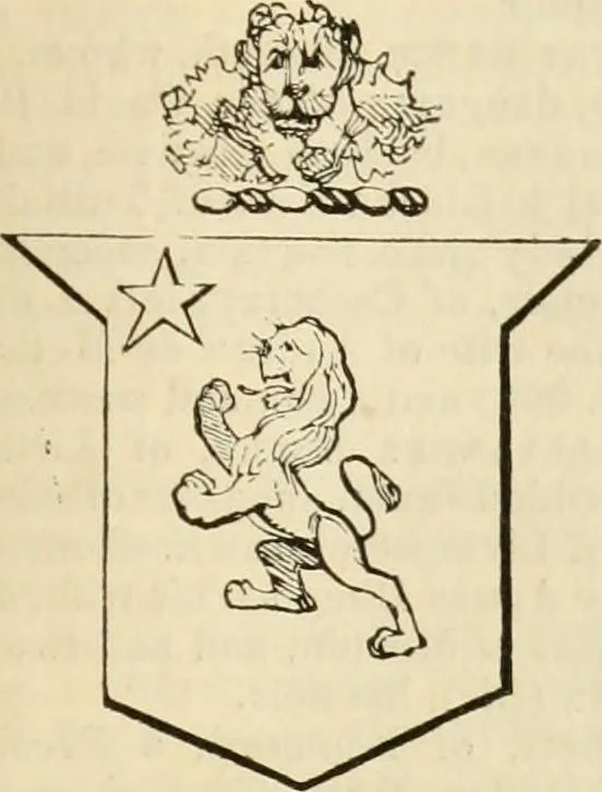 An illustration from A genealogical and heraldic history of the commoners of Great Britain and Ireland, enjoying territorial possessions or high official rank; but univested with heritable honours, 1838, leaf 406