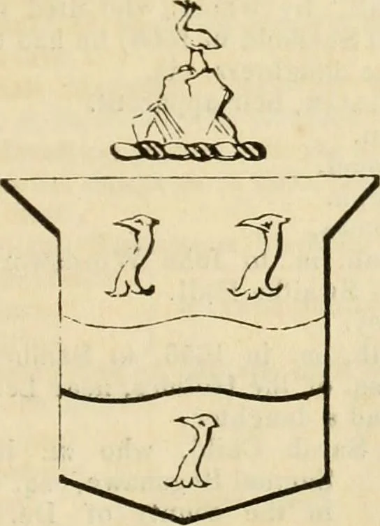 An illustration from A genealogical and heraldic history of the commoners of Great Britain and Ireland, enjoying territorial possessions or high official rank; but univested with heritable honours, 1838, leaf 424