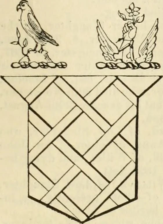 An illustration from A genealogical and heraldic history of the commoners of Great Britain and Ireland, enjoying territorial possessions or high official rank; but univested with heritable honours, 1838, leaf 446