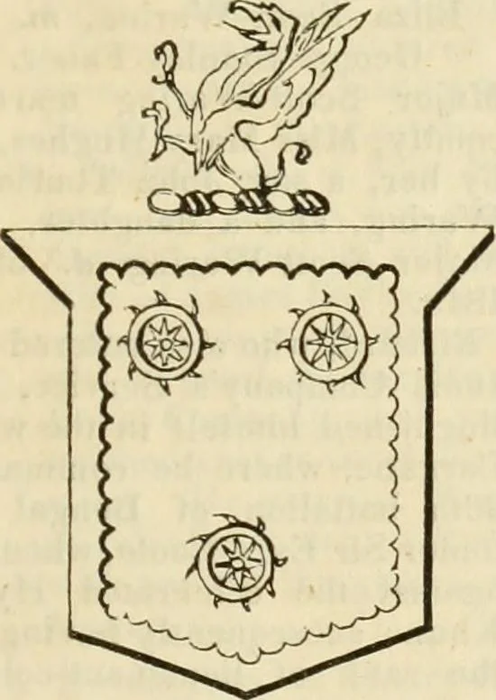 An illustration from A genealogical and heraldic history of the commoners of Great Britain and Ireland, enjoying territorial possessions or high official rank; but univested with heritable honours, 1838, leaf 540