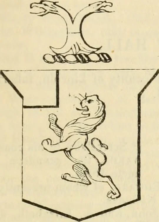 An illustration from A genealogical and heraldic history of the commoners of Great Britain and Ireland, enjoying territorial possessions or high official rank; but univested with heritable honours, 1838, leaf 552