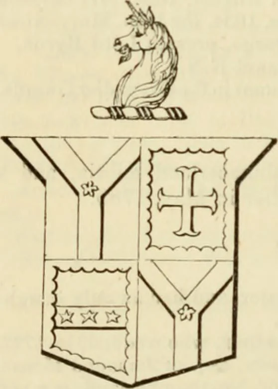 An illustration from A genealogical and heraldic history of the commoners of Great Britain and Ireland, enjoying territorial possessions or high official rank; but univested with heritable honours, 1838, leaf 563
