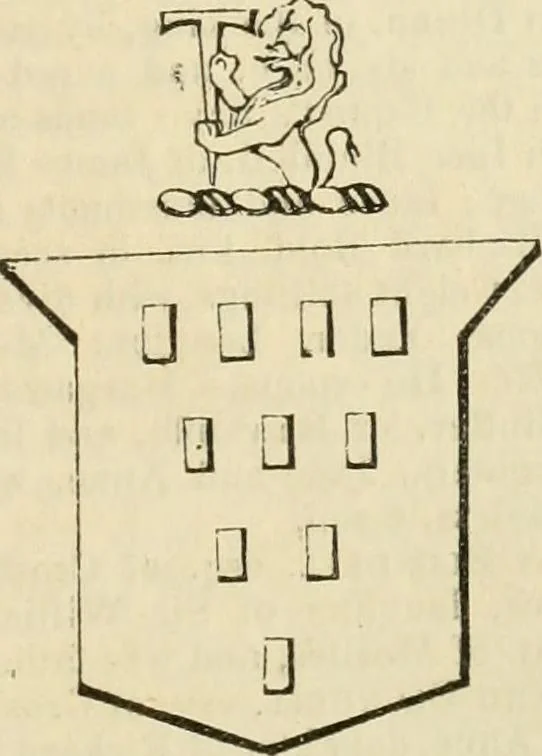 An illustration from A genealogical and heraldic history of the commoners of Great Britain and Ireland, enjoying territorial possessions or high official rank; but univested with heritable honours, 1838, leaf 564