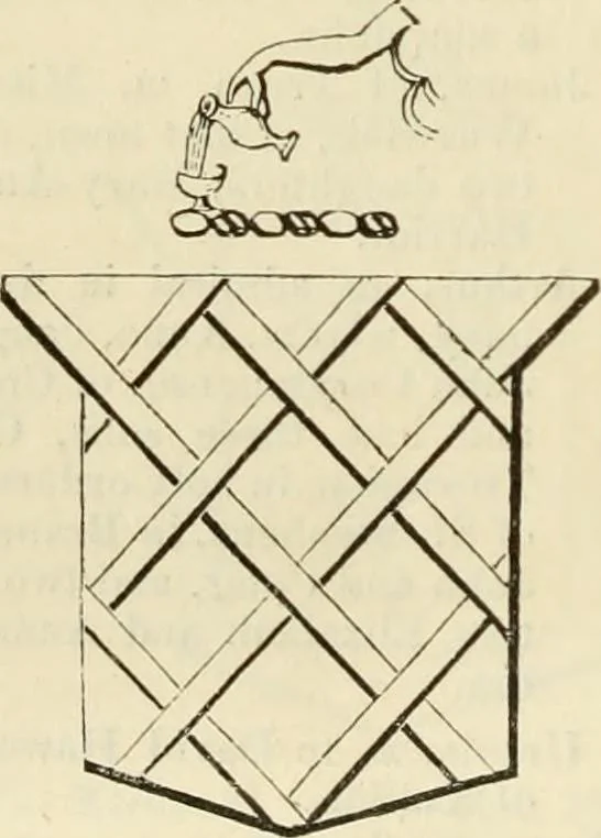 An illustration from A genealogical and heraldic history of the commoners of Great Britain and Ireland, enjoying territorial possessions or high official rank; but univested with heritable honours, 1838, leaf 569