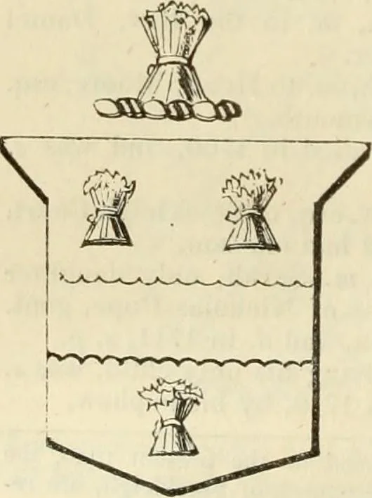 An illustration from A genealogical and heraldic history of the commoners of Great Britain and Ireland, enjoying territorial possessions or high official rank; but univested with heritable honours, 1838, leaf 571