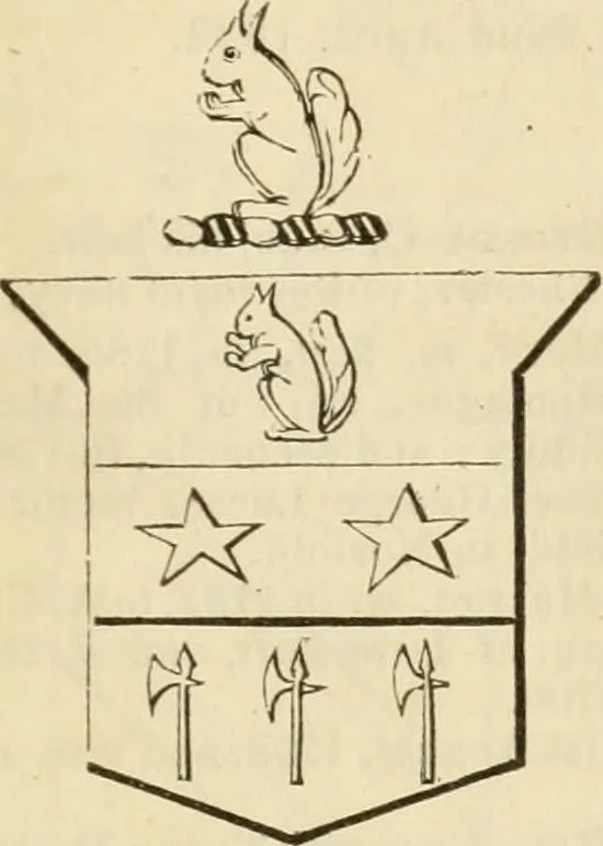 An illustration from A genealogical and heraldic history of the commoners of Great Britain and Ireland, enjoying territorial possessions or high official rank; but univested with heritable honours, 1838, leaf 576