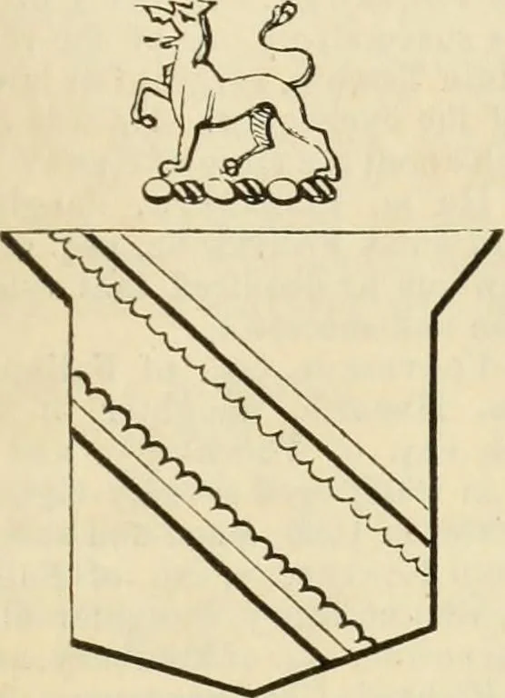 An illustration from A genealogical and heraldic history of the commoners of Great Britain and Ireland, enjoying territorial possessions or high official rank; but univested with heritable honours, 1838, leaf 578