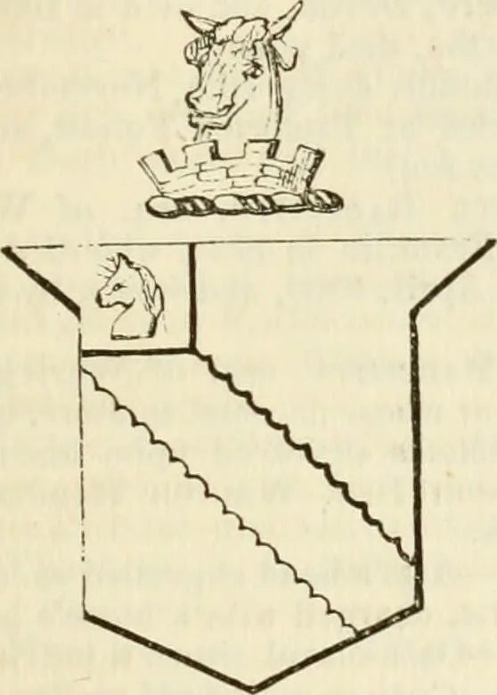 An illustration from A genealogical and heraldic history of the commoners of Great Britain and Ireland, enjoying territorial possessions or high official rank; but univested with heritable honours, 1838, leaf 64