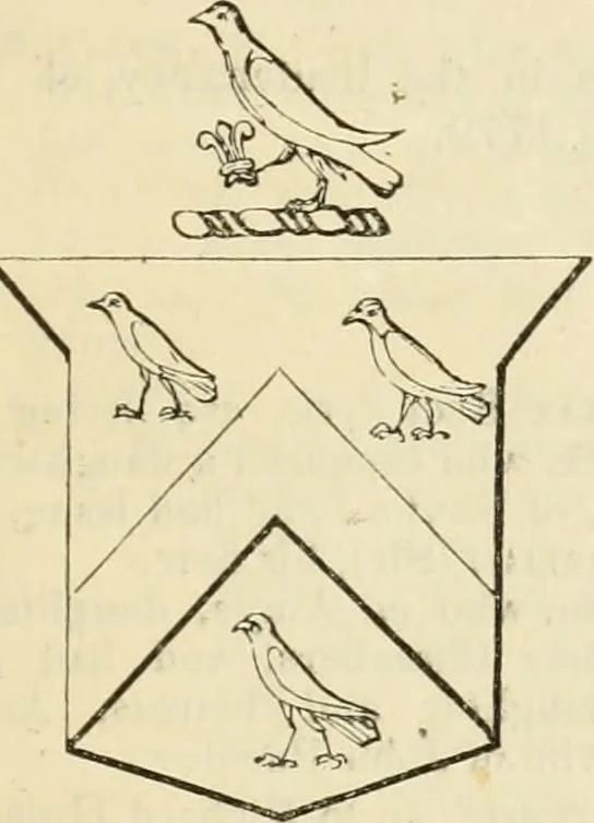 An illustration from A genealogical and heraldic history of the commoners of Great Britain and Ireland, enjoying territorial possessions or high official rank; but univested with heritable honours, 1838, leaf 672