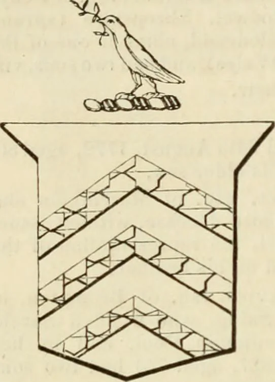 An illustration from A genealogical and heraldic history of the commoners of Great Britain and Ireland, enjoying territorial possessions or high official rank; but univested with heritable honours, 1838, leaf 681