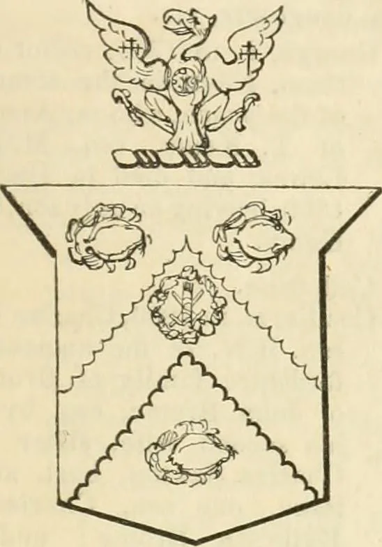 An illustration from A genealogical and heraldic history of the commoners of Great Britain and Ireland, enjoying territorial possessions or high official rank; but univested with heritable honours, 1838, leaf 700