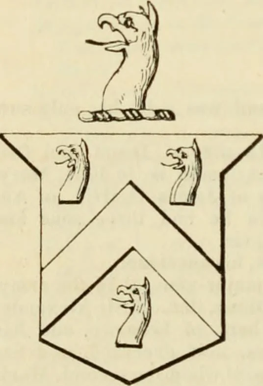 An illustration from A genealogical and heraldic history of the commoners of Great Britain and Ireland, enjoying territorial possessions or high official rank; but univested with heritable honours, 1838, leaf 721