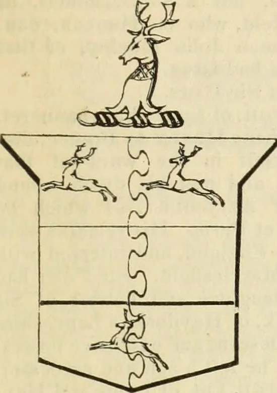 An illustration from A genealogical and heraldic history of the commoners of Great Britain and Ireland, enjoying territorial possessions or high official rank; but univested with heritable honours, 1838, leaf 722