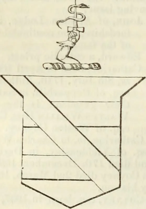 An illustration from A genealogical and heraldic history of the commoners of Great Britain and Ireland, enjoying territorial possessions or high official rank; but univested with heritable honours, 1838, leaf 81