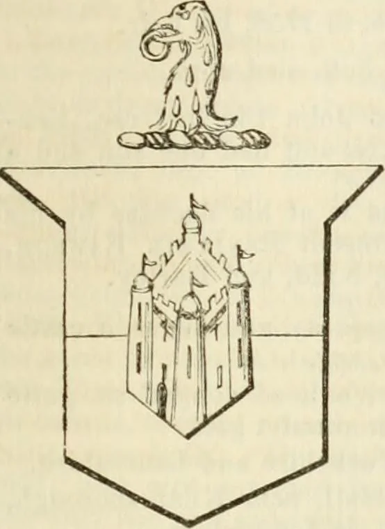 An illustration from A genealogical and heraldic history of the commoners of Great Britain and Ireland, enjoying territorial possessions or high official rank; but univested with heritable honours, 1838, leaf 84
