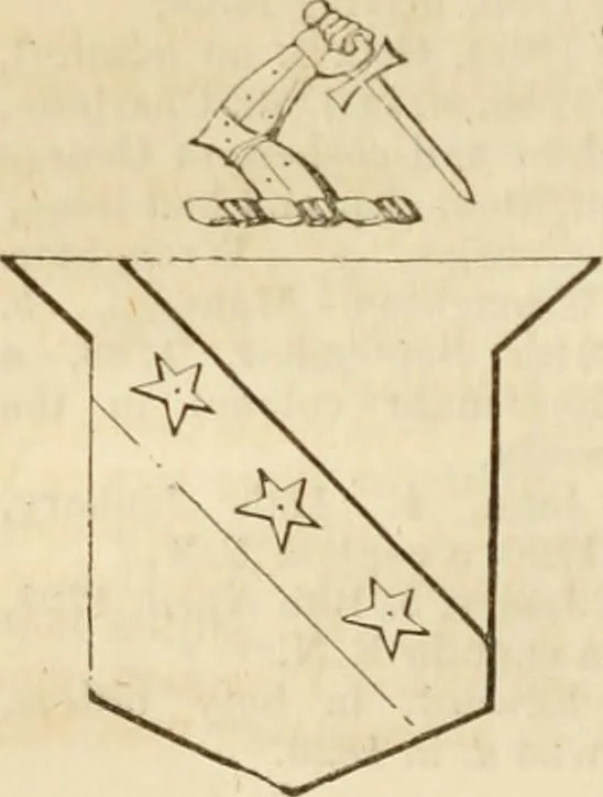 An illustration from A genealogical and heraldic history of the commoners of Great Britain and Ireland, enjoying territorial possessions or high official rank; but univested with heritable honours, 1838, leaf 91
