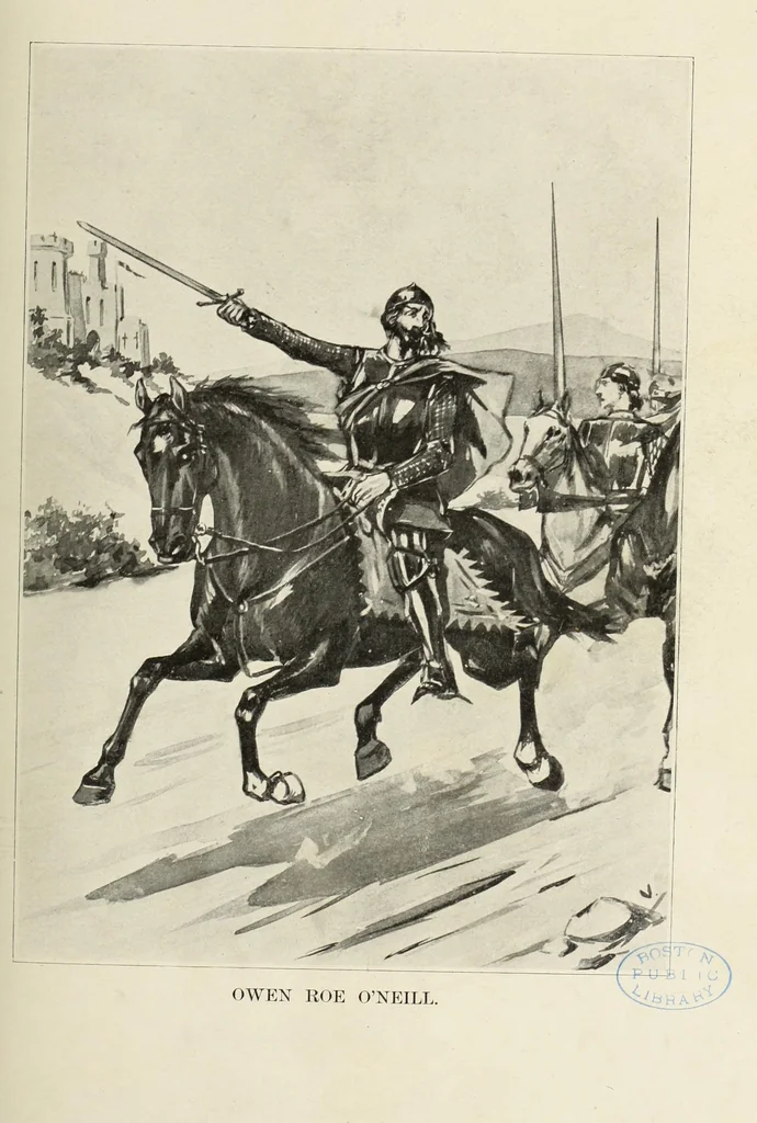 An illustration from A genealogical history of Irish families : with their crests and armorial bearings, 1895, leaf 193