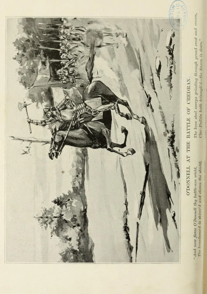 An illustration from A genealogical history of Irish families : with their crests and armorial bearings, 1895, leaf 210