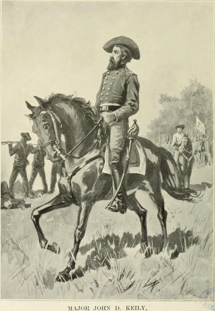 An illustration from A genealogical history of Irish families : with their crests and armorial bearings, 1895, leaf 486