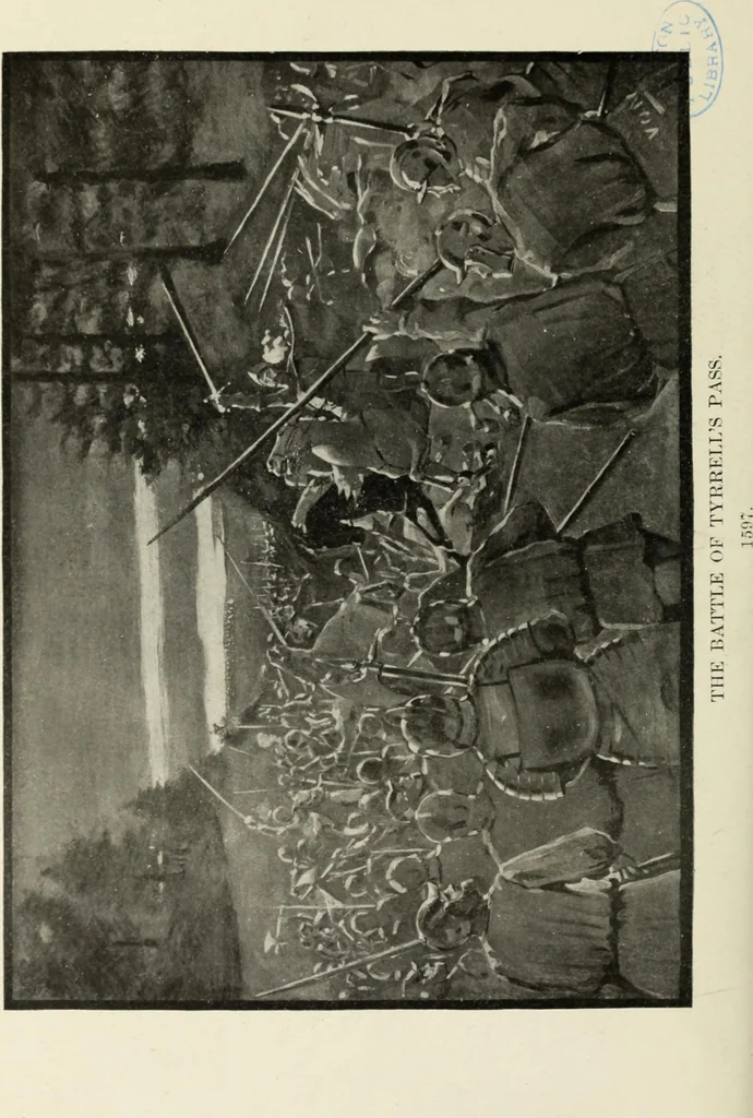 An illustration from A genealogical history of Irish families : with their crests and armorial bearings, 1895, leaf 710