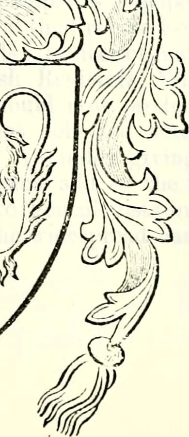 An illustration from The genealogist, 1877, leaf 230