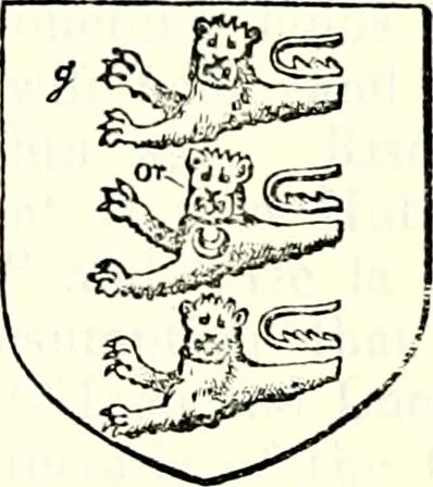 An illustration from The genealogist, 1877, leaf 654