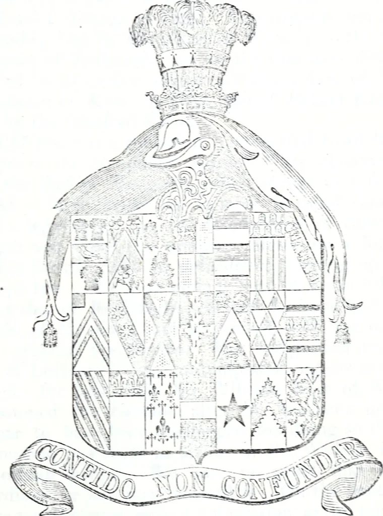 An illustration from The genealogist, 1878, leaf 779