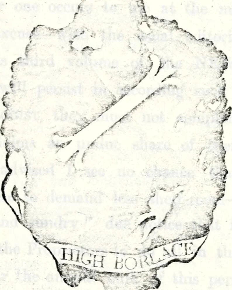 An illustration from The genealogist, 1884, leaf 7