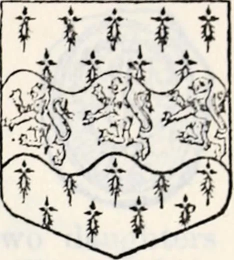 An illustration from The genealogist, 1880, leaf 369