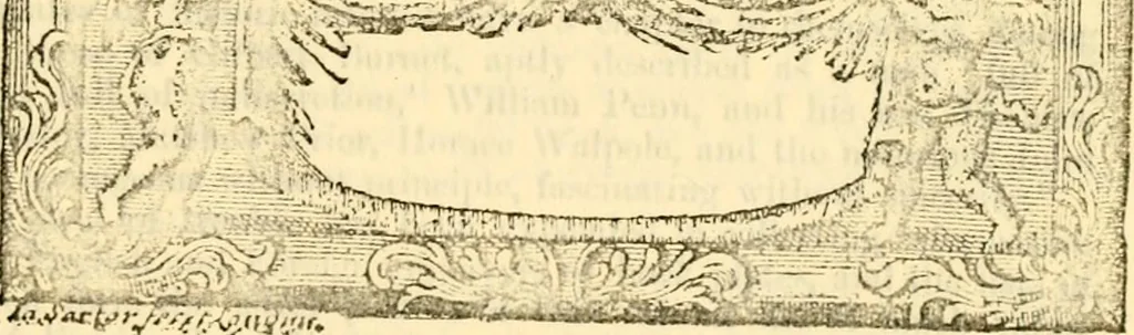An illustration from The genealogist, 1877, leaf 163