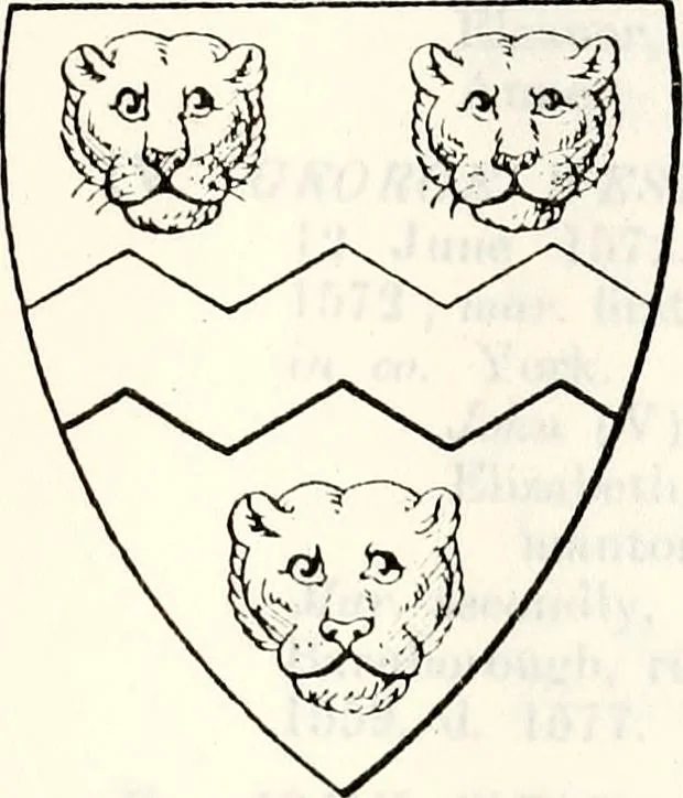 An illustration from The genealogist, 1884, leaf 215