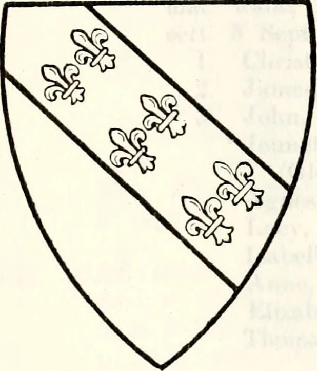 An illustration from The genealogist, 1884, leaf 239