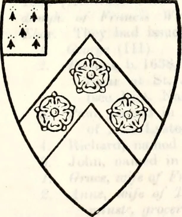 An illustration from The genealogist, 1884, leaf 345