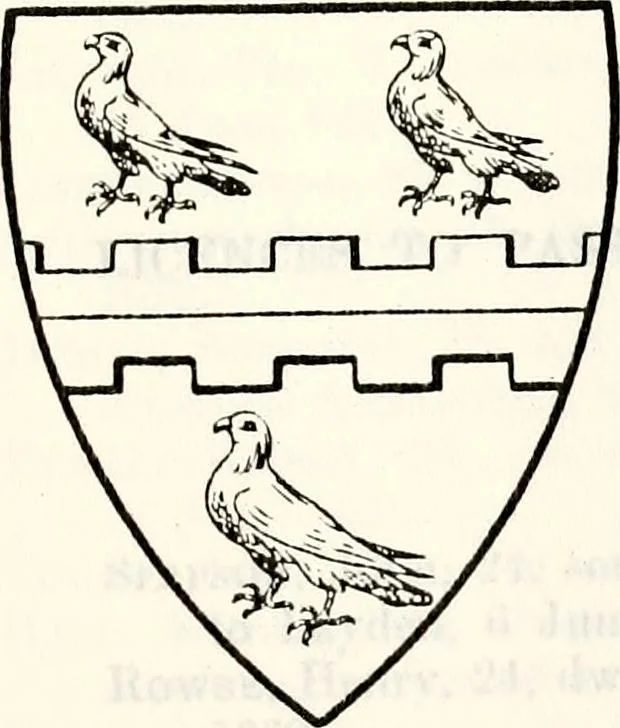 An illustration from The genealogist, 1884, leaf 351